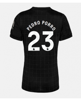 Billige Fotballdrakt Tottenham Hotspur Pedro Porro #23 Replika Bortedrakt Dame 2025-26 Kortermet Billige Fotballdrakt Tottenham Hotspur Pedro Porro #23 Replika Bortedrakt Dame 2025-26 Kortermet